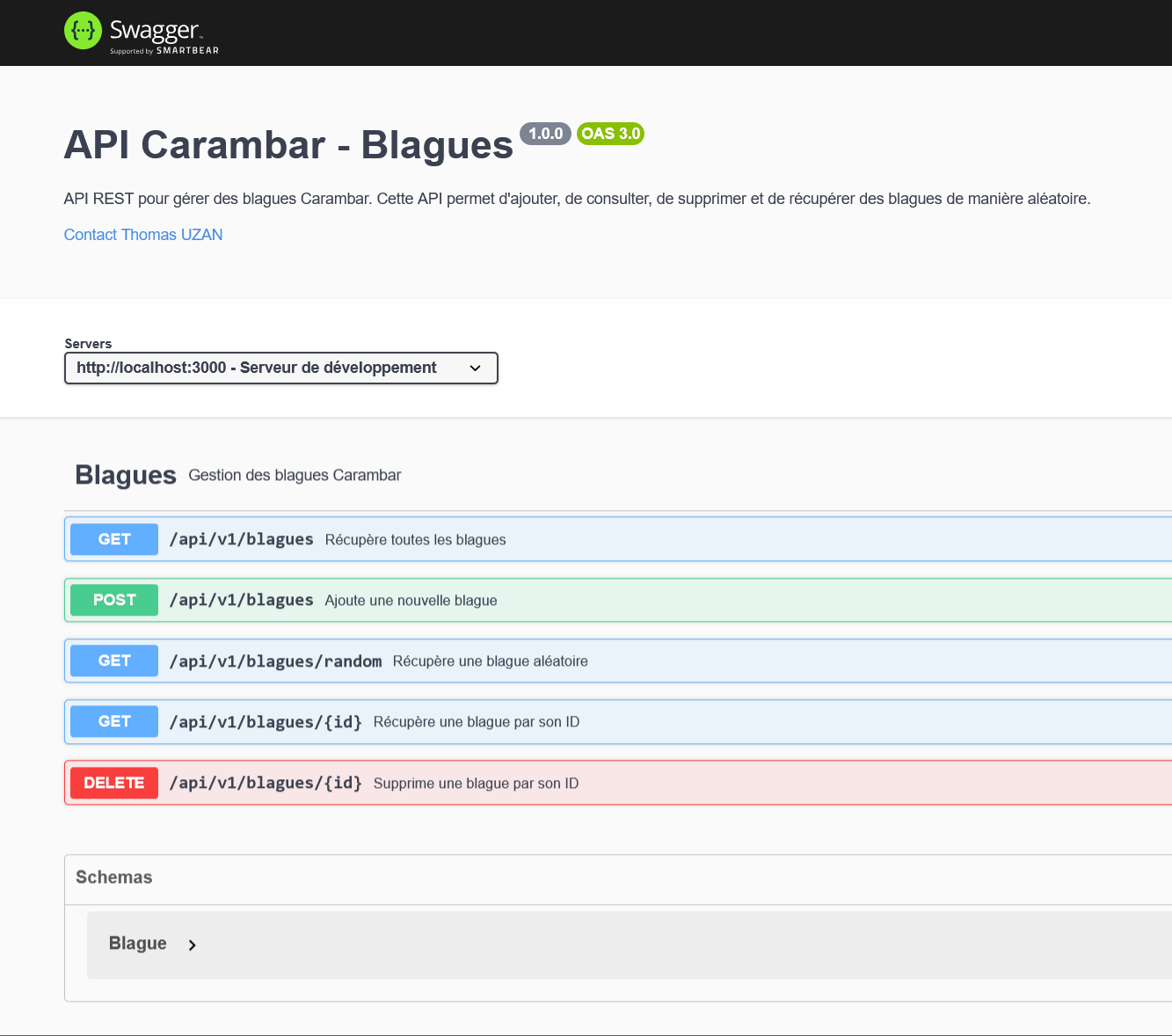 Application Carambar