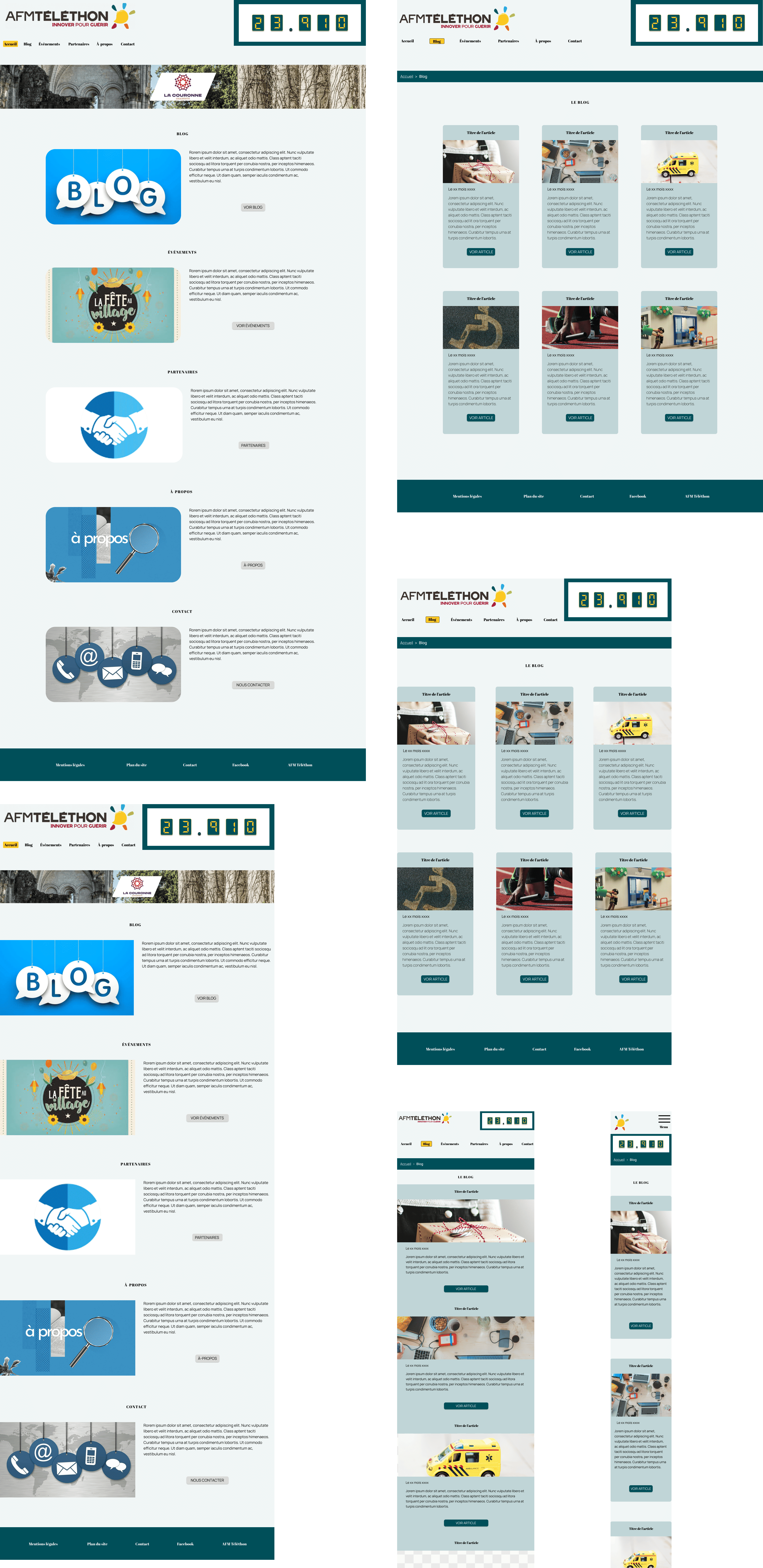 Projet « Téléthon »